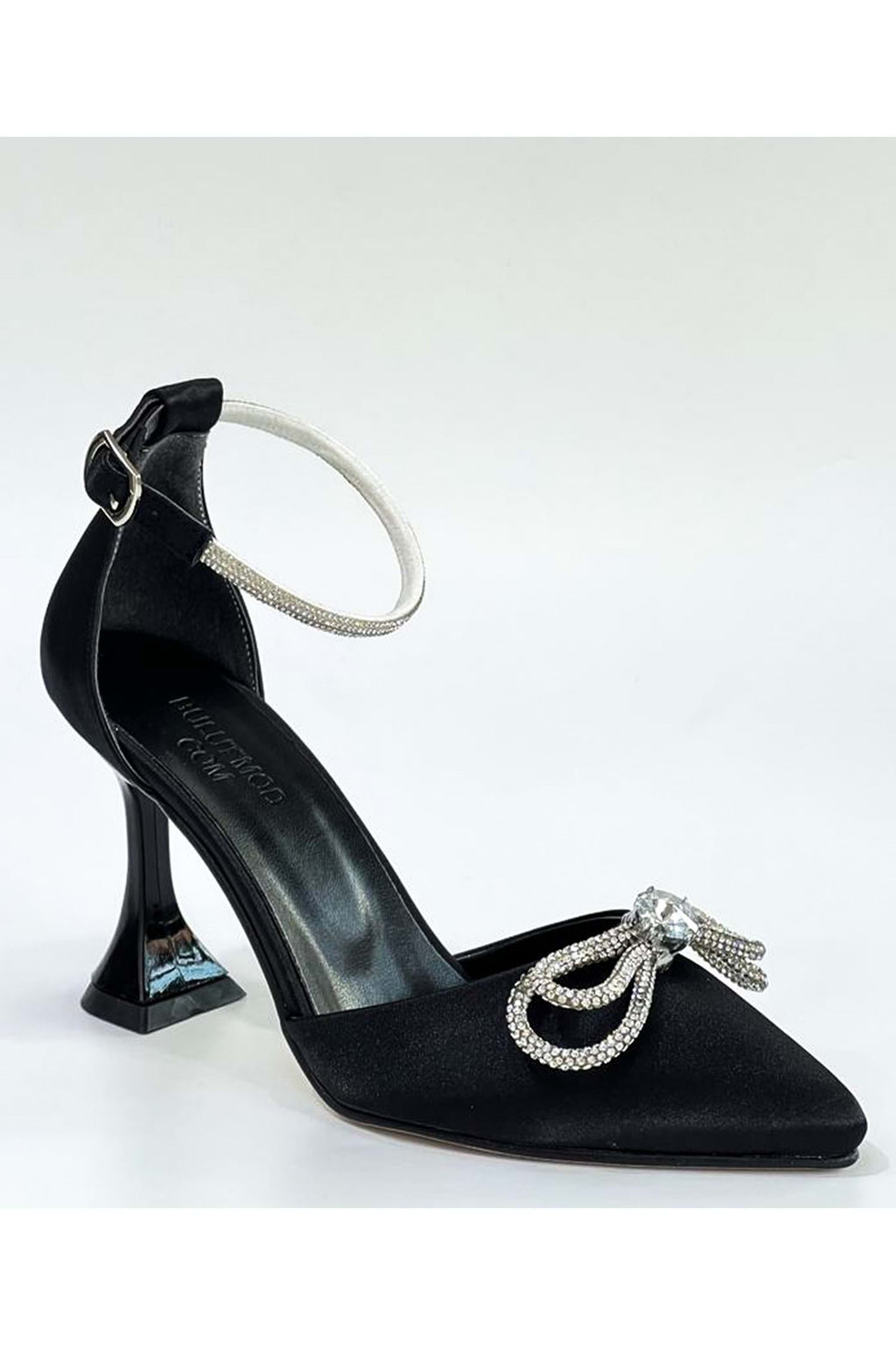 Elegent Daimond Bow Heels with Belt