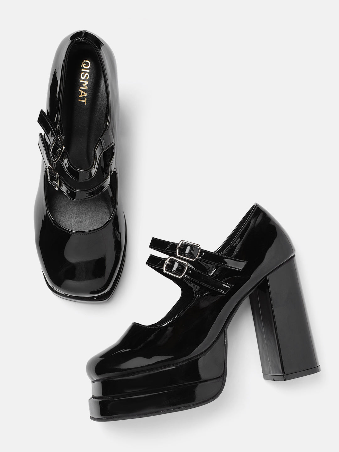 Korean High Heels with Adjustable Belt