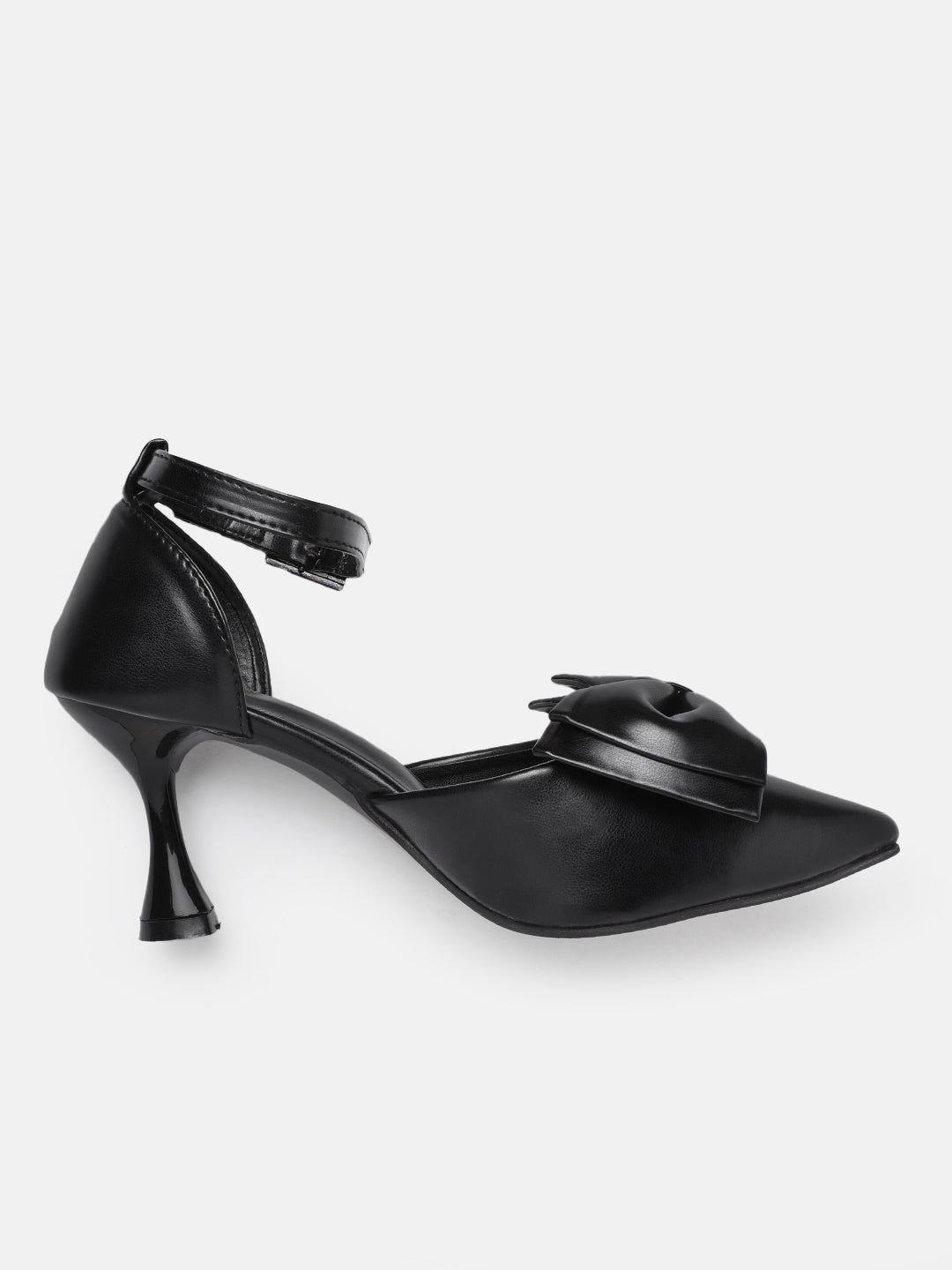 Butterfly Bow Heels in Black & White