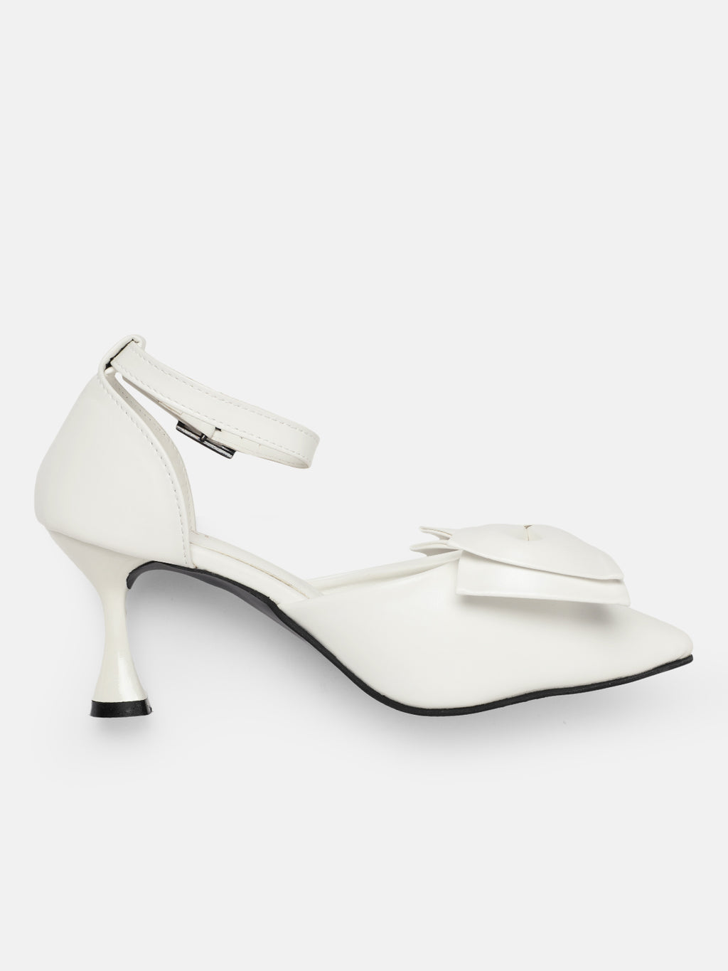 Butterfly Bow Heels in Black & White