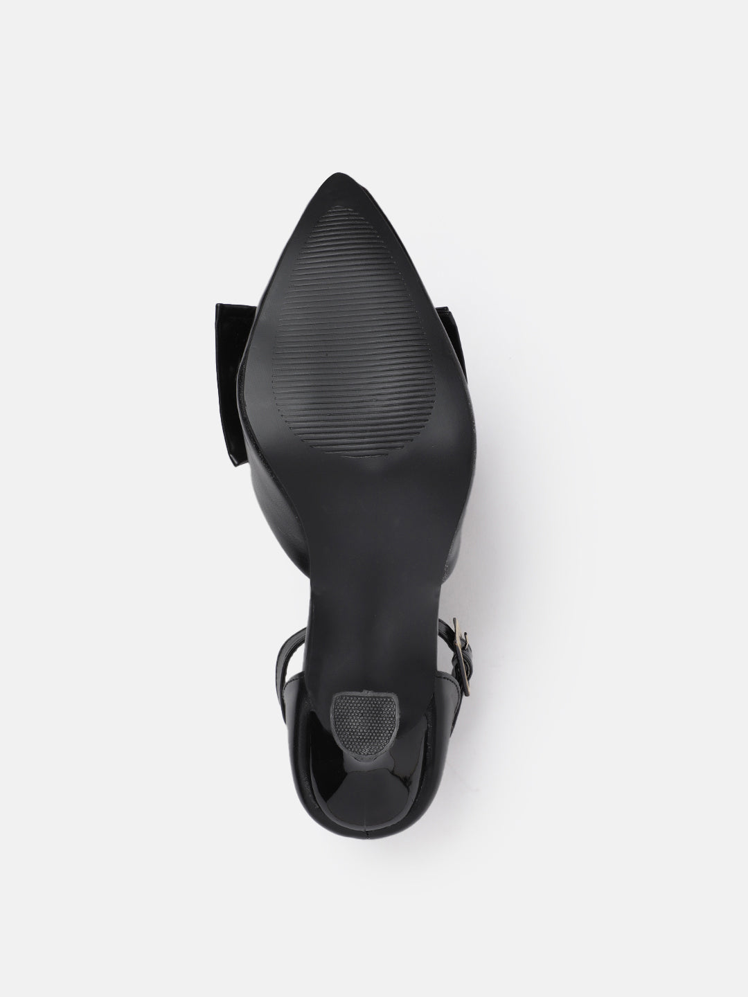 Butterfly Bow Heels in Black & White