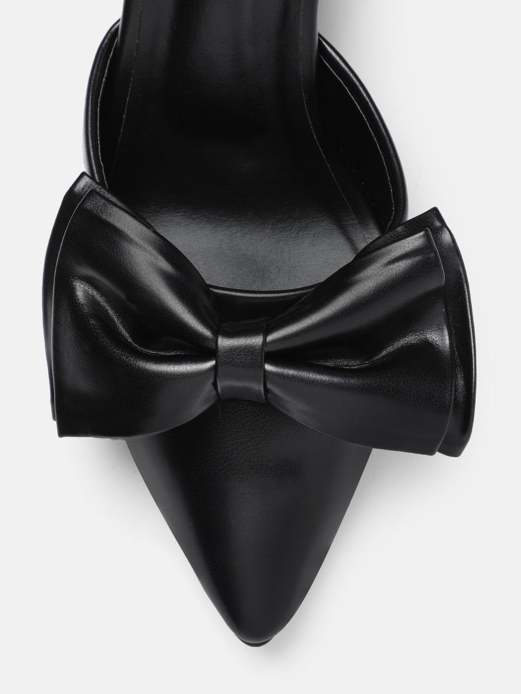 Butterfly Bow Heels in Black & White