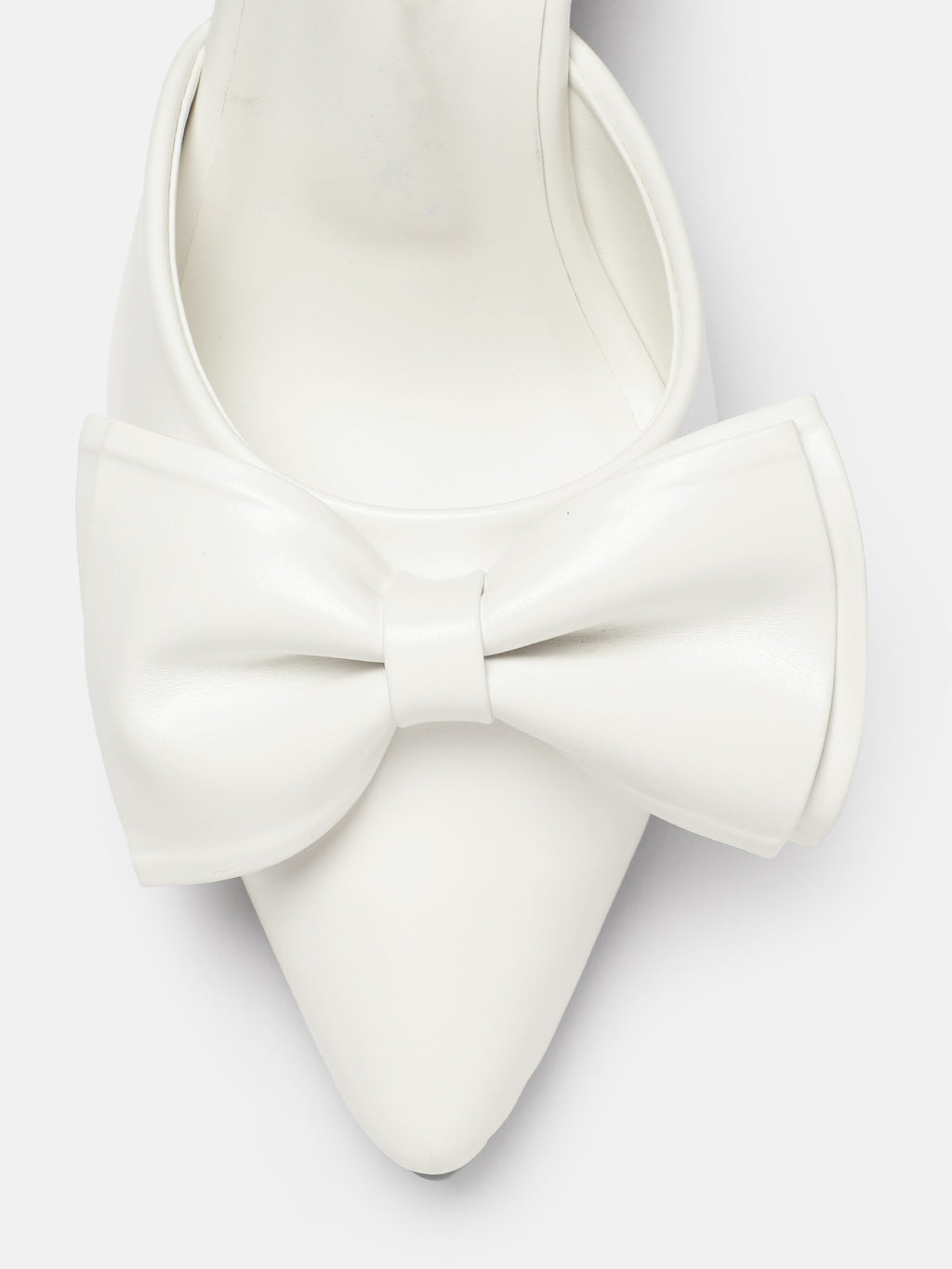 Butterfly Bow Heels in Black & White