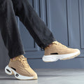 Trendy Men’s Sneakers in Beige