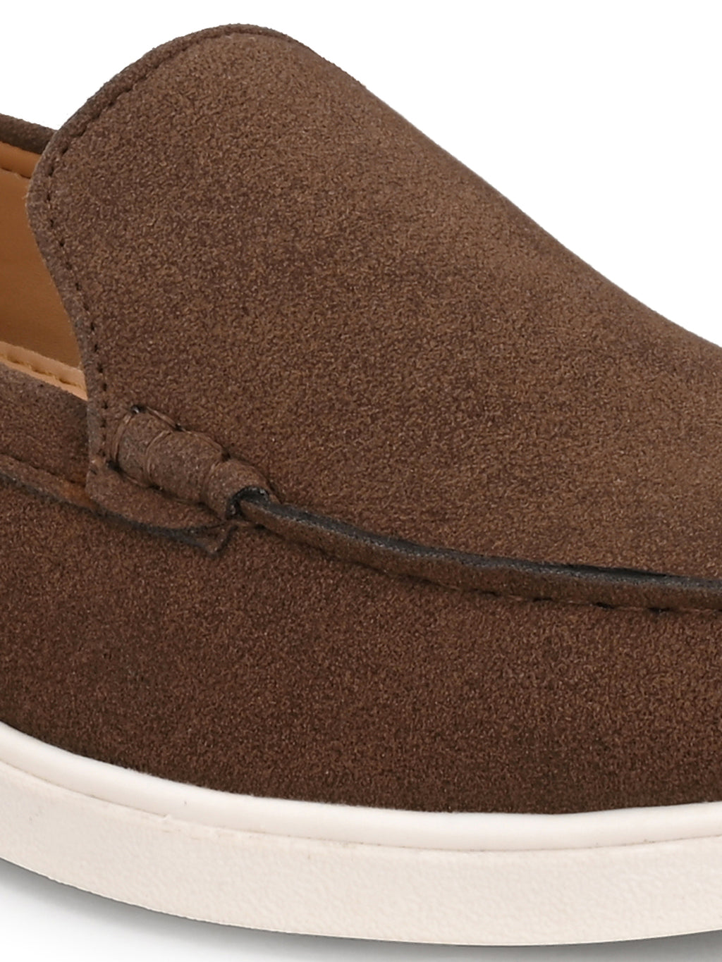 Qismat Luxe Signature Suede Loafers for Men