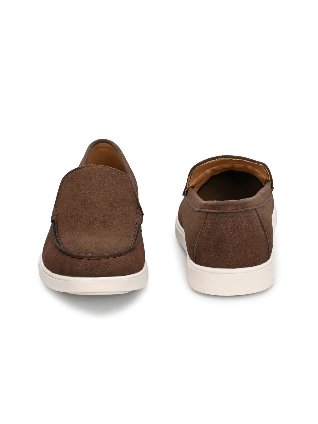 Qismat Luxe Signature Suede Loafers for Men