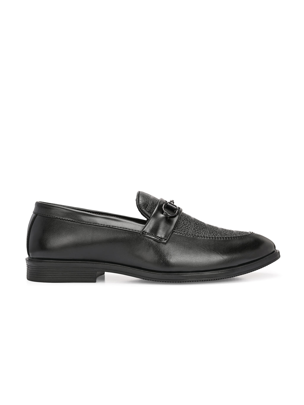 Qismat Stylish Men’s Black Formal Shoes Black
