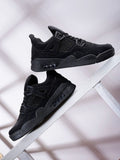 Qismat All Black Designer Sneakers for Men