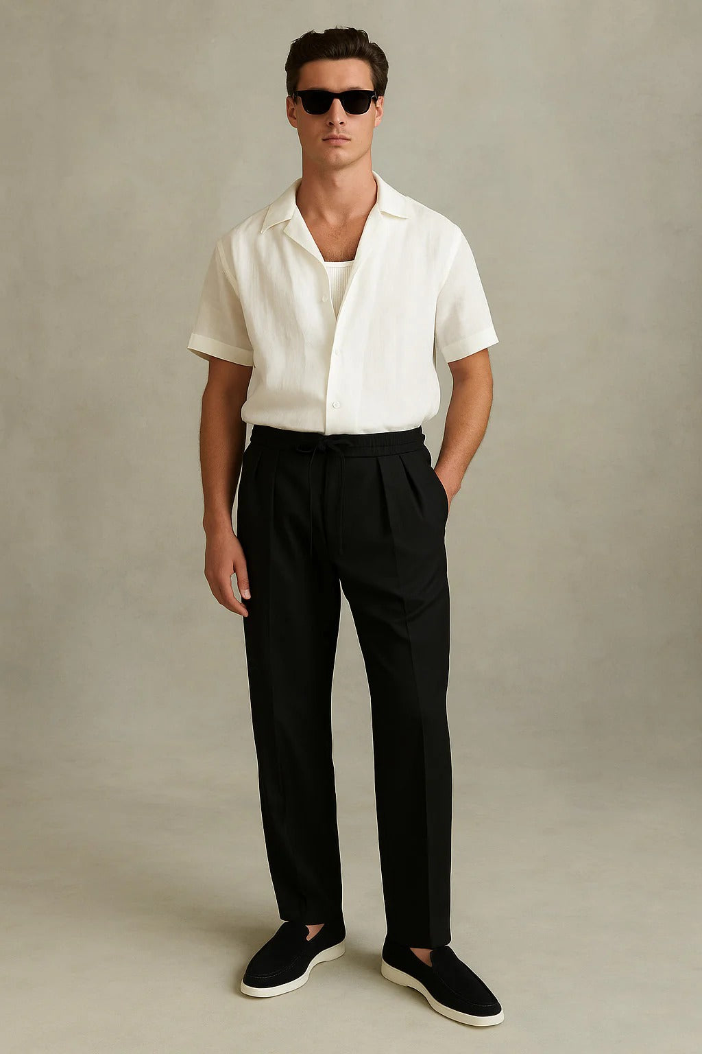 Summer Knit Walk Loafers with TPR Soul