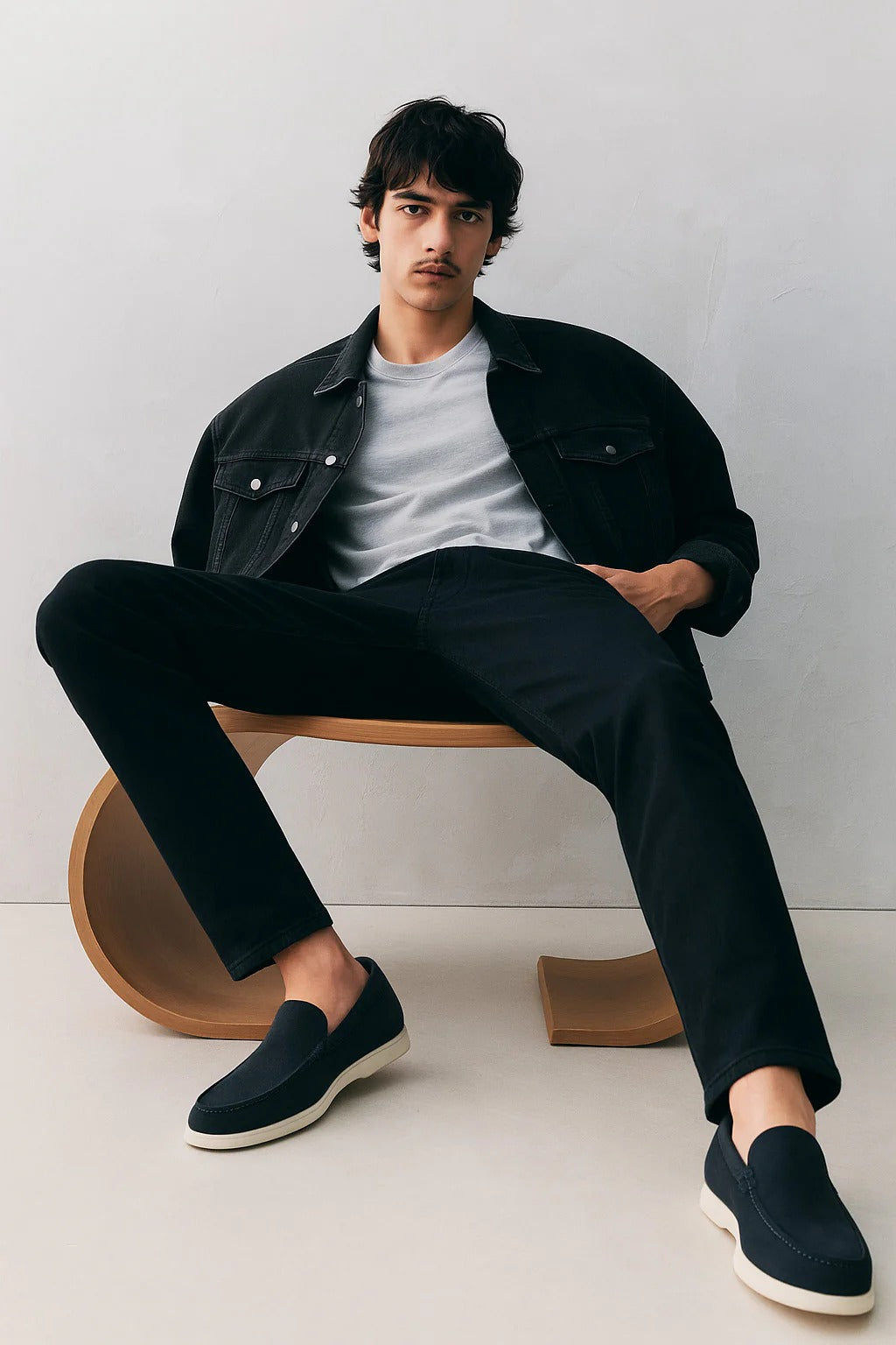 Summer Knit Walk Loafers with TPR Soul