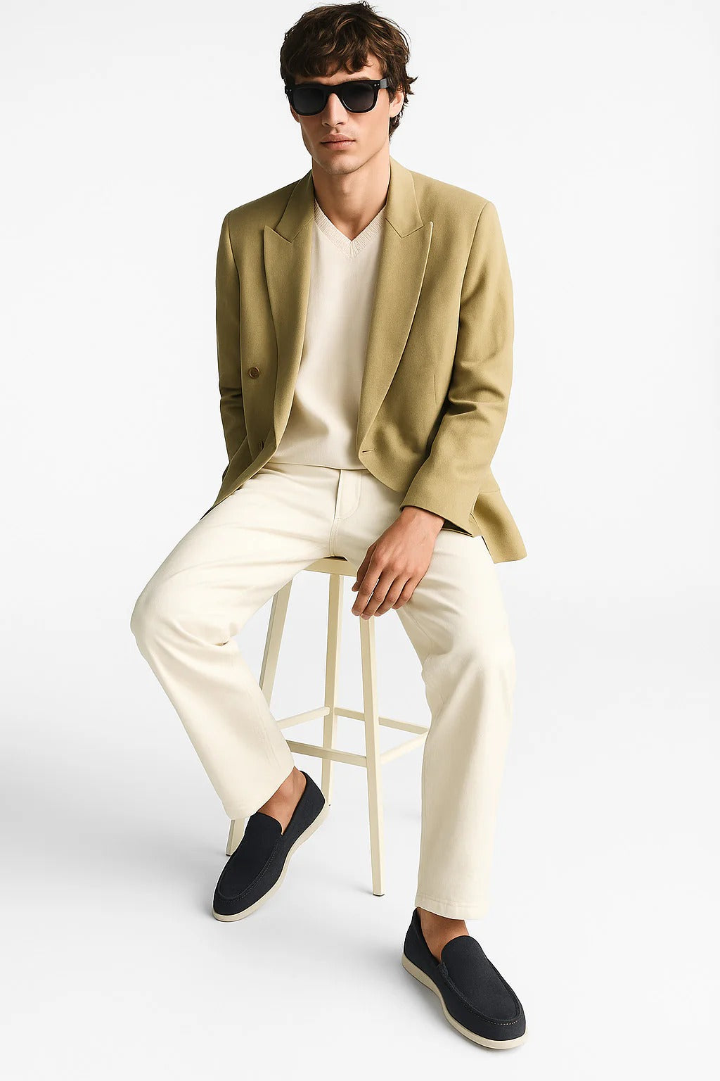 Summer Knit Walk Loafers with TPR Soul